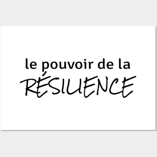 Power of Resilience (in French) Posters and Art